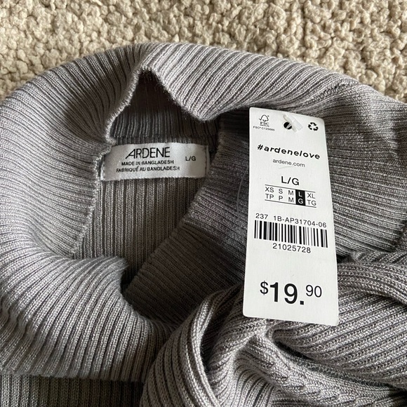 🔸 Ardene 🔸 ribbed high neck top - Picture 4 of 7